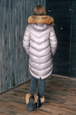 Пальто для девочки GnK ЗС-826 превью фото